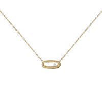 Collana Annamaria Cammilli Donna Uno in Oro giallo Diamante 0.08 Ct GCO2801U - GCO2801U